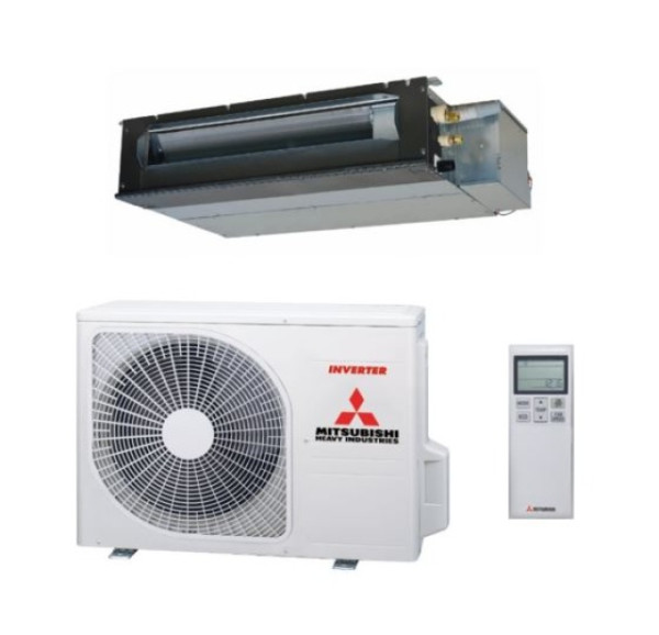 Mitsubishi Heavy Industries Ducted system 2.5kw R32 - Premium inverter - 1ph