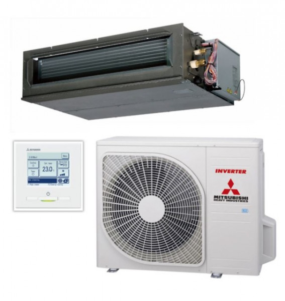 MHI High static Ducted system 7.1kw R32 - Standard Inverter - 1ph