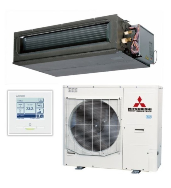 MHI High static Ducted system 14kw R32 - Micro Inverter - 1ph
