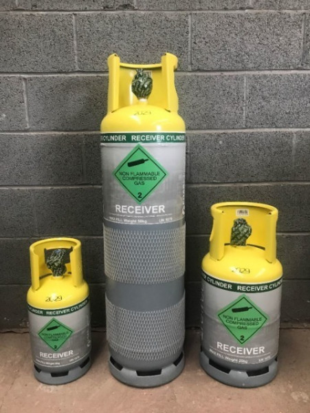 Refrec Receiver Cylinders